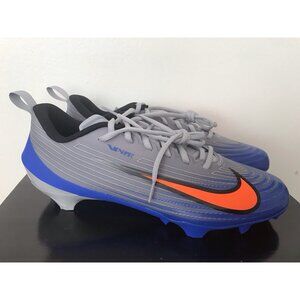 Size 13 Mens Nike Vapor Edge Speed 3 Football Cleats Gray Blue Orange FB3303-001